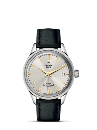 Tudor - 12300-0018  Style 34 Stainless Steel / Silver / Strap