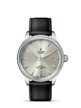 Tudor - 12500-0005  Style 38 Stainless Steel / Silver / Strap