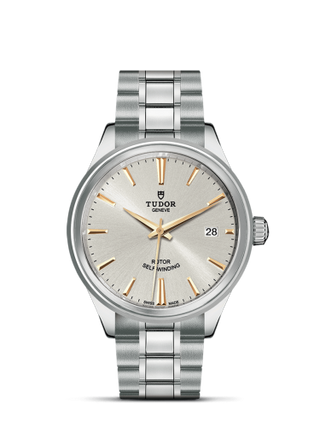 Tudor - 12500-0017  Style 38 Stainless Steel / Silver / Bracelet