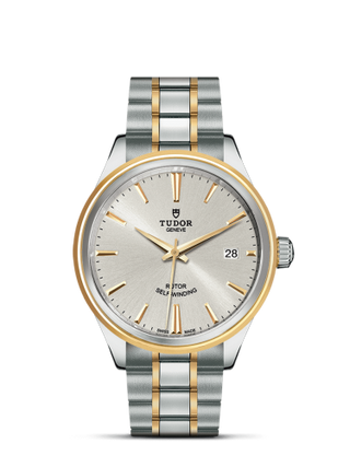 Tudor - 12503-0002  Style 38 Stainless Steel / Yellow Gold / Silver / Bracelet