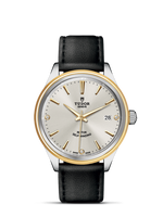 Tudor Style 38 Stainless Steel / Yellow Gold / Silver / Bracelet (12503-0011)