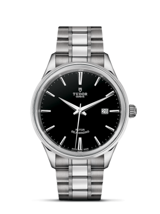 Tudor - 12700-0002  Style 41 Stainless Steel / Black / Bracelet