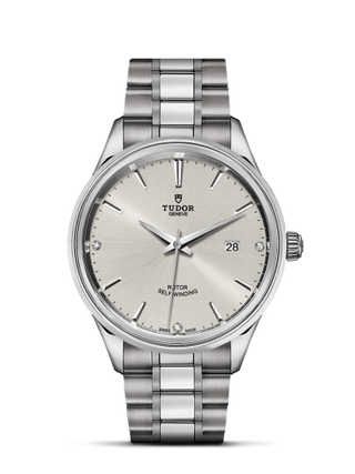 Tudor - 12700-0003  Style 41 Stainless Steel / Silver-Diamond / Bracelet