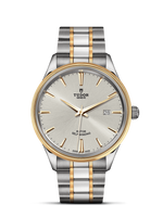 Tudor Style 41 Stainless Steel / Yellow Gold / Silver / Strap (12703-0002)