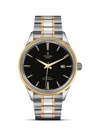 Tudor - 12703-0003  Style 41 Stainless Steel / Yellow Gold / Black / Bracelet