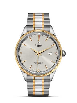 Tudor - 12703-0005  Style 41 Stainless Steel / Yellow Gold / Silver-Diamond / Bracelet