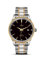 Tudor Style 38 Stainless Steel / Yellow Gold / Champagne / Bracelet (12703-0006)