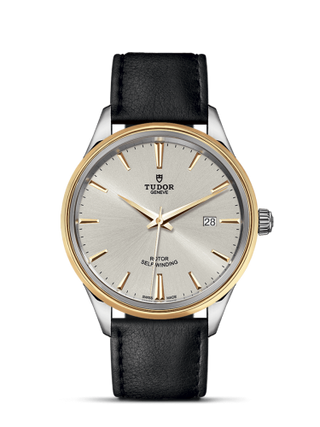 Tudor - 12703-0008  Style 41 Stainless Steel / Yellow Gold / Silver / Strap