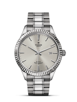 Tudor Style 41 Stainless Steel / Fluted / Silver / Bracelet (12710-0001)