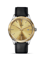 Tudor Style 41 Stainless Steel / Yellow Gold / Fluted / Champagne-Diamond / Bracelet (12713-0017)