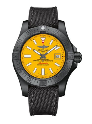 Breitling - M17331E2.I530.109W  Avenger II Seawolf Black Steel / Cobra Yellow / Military / Limited Edition