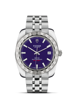 Tudor Classic 38 Stainless Steel / Fluted / Blue-Diamond / Bracelet (21010-0005)