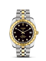 Tudor Classic 38 Stainless Steel / Yellow Gold / Diamond / Silver / Bracelet (21013-0005)