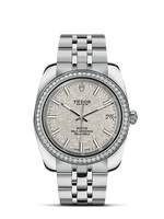 Tudor Classic 38 Stainless Steel / Diamond / Silver-Diamond / Bracelet (21020-0002)