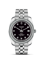 Tudor Classic 38 Stainless Steel / Diamond / White / Bracelet (21020-0008)