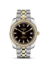 Tudor Classic 38 Stainless Steel / Yellow Gold / Diamond / Silver-Diamond / Bracelet (21023-0001)