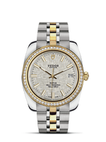 Tudor Classic 38 Stainless Steel / Yellow Gold / Diamond / Champagne-Diamond / Bracelet (21023-0003)