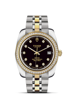 Tudor Classic 38 Stainless Steel / Yellow Gold / Diamond / Champagne / Bracelet (21023-0008)