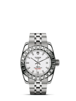 Tudor Classic 28 Stainless Steel / Fluted / White-Diamond / Bracelet (22010-0007)