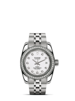 Tudor Classic 28 Stainless Steel / Diamond / Black-Diamond / Bracelet (22020-0001)