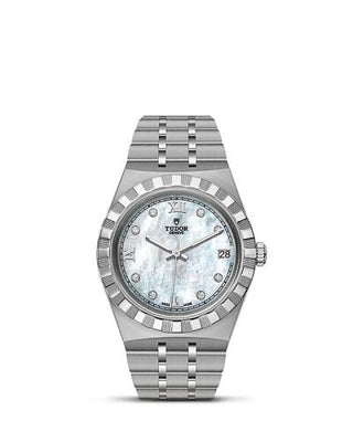 Tudor - 28400-0005  Royal Date 34 Stainless Steel / MOP