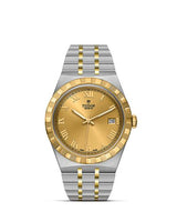 Tudor Royal Date 38 Stainless Steel / Yellow Gold / Black - Diamond (28503-0003)