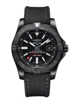 Breitling - M3239010.BF04.109W  Avenger II GMT Black Steel / Volcano Black / Military