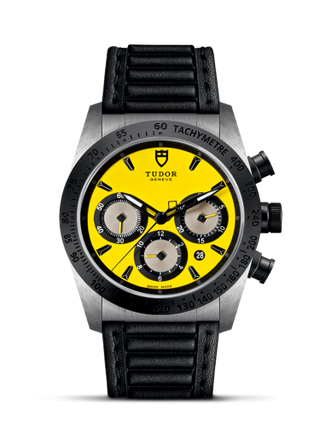 Tudor - 42010N-0002  Fastrider Chrono Yellow / Leather