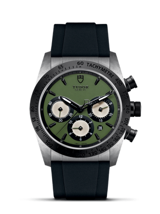 Tudor - 42010N-0008  Fastrider Chrono Green / Rubber