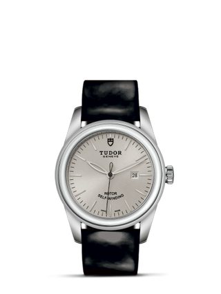 Tudor - 53000-0031  Glamour Date 31 Stainless Steel / Silver / Strap