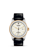 Tudor Glamour Date 26 Stainless Steel / Yellow Gold / Opaline-Diamond / Strap (53003-0071)