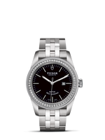 Tudor Glamour Date 31 Stainless Steel / Diamond / Black / Strap (53020-0008)