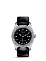 Tudor Glamour Date 31 Stainless Steel / Diamond / Jacquard Silver / Bracelet (53020-0048)