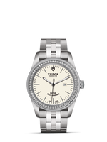 Tudor Glamour Date 31 Stainless Steel / Diamond / Opaline / Strap (53020-0073)