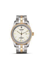 Tudor Glamour Date 31 Stainless Steel / Yellow Gold / Diamond / Opaline / Strap (53023-0065)