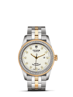 Tudor Glamour Date 31 Stainless Steel / Yellow Gold / Diamond / Opaline-Diamond / Strap (53023-0066)