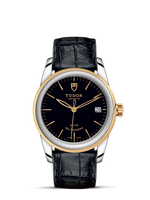 Tudor Glamour Date 36 Stainless Steel / Yellow Gold / Opaline-Diamond / Bracelet (55003-0029)