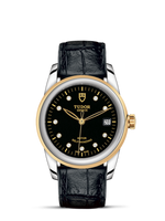 Tudor Glamour Date 36 Stainless Steel / Yellow Gold / Black / Bracelet (55003-0037)