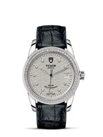 Tudor Glamour Date 36 Stainless Steel / Diamond / Opaline / Bracelet (55020-0060)