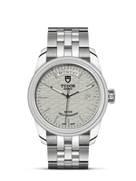 Tudor Glamour Day + Date Stainless Steel / Jacquard Silver / Strap (56000-0003)