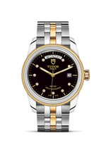 Tudor Glamour Day + Date Stainless Steel / Yellow Gold / Black / Bracelet (56003-0008)