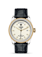 Tudor Glamour Day + Date Stainless Steel / Yellow Gold / Opaline/ Bracelet (56003-0115)