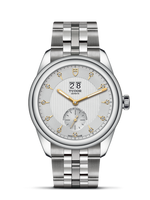 Tudor Glamour Date 26 Stainless Steel / Yellow Gold / Jacquard Champagne / Strap (57100-0005)