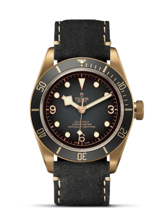 Tudor - 79250BA-0001  Heritage Black Bay Bronze / Slate / Leather