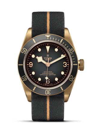 Tudor - 79250BA-0002  Heritage Black Bay Bronze / Slate / Textile