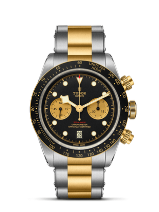 Tudor - 79363N-0001  Heritage Black Bay Chronograph S&G / Black / Bracelet