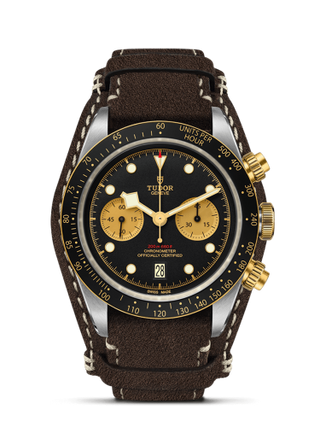 Tudor - 79363N-0002  Heritage Black Bay Chronograph S&G / Black / Bund