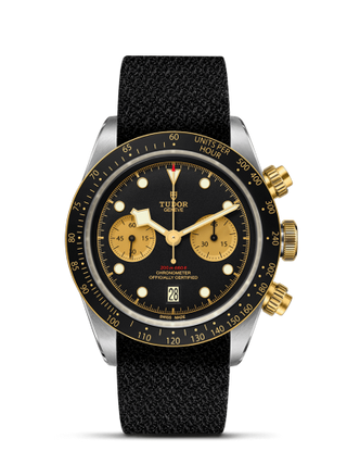 Tudor - 79363N-0003  Heritage Black Bay Chronograph S&G / Black  / Textile