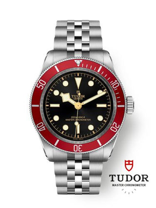 Tudor - 7941A1A0RU-0003  Black Bay Master Chronometer Stainless Steel - Burgundy / Black / Jubilee