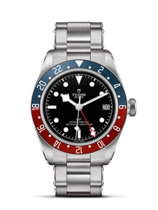 Tudor - 79830RB-0001  Black Bay GMT Stainless Steel / Black / Pepsi / Bracelet